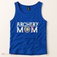 Archery Archer Mom Target Proud Parent Bow Arrow Gift Tank Top thumb 2