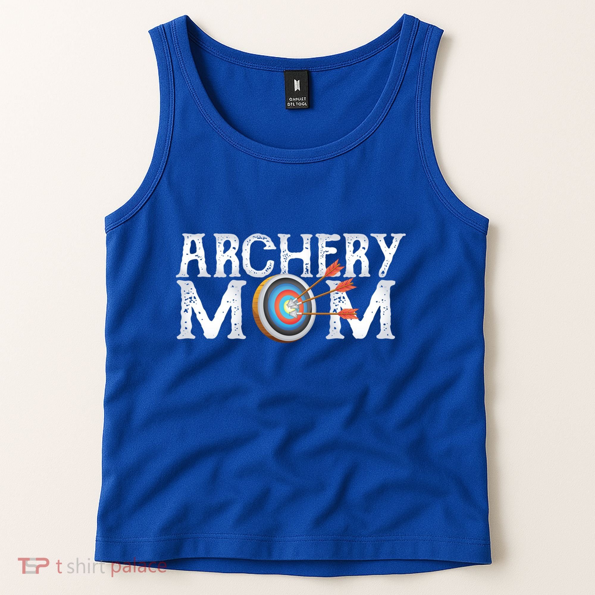 Archery Archer Mom Target Proud Parent Bow Arrow Gift Tank Top