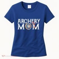 Archery Archer Mom Target Proud Parent Bow Arrow Gift Women's T-Shirt thumb 0