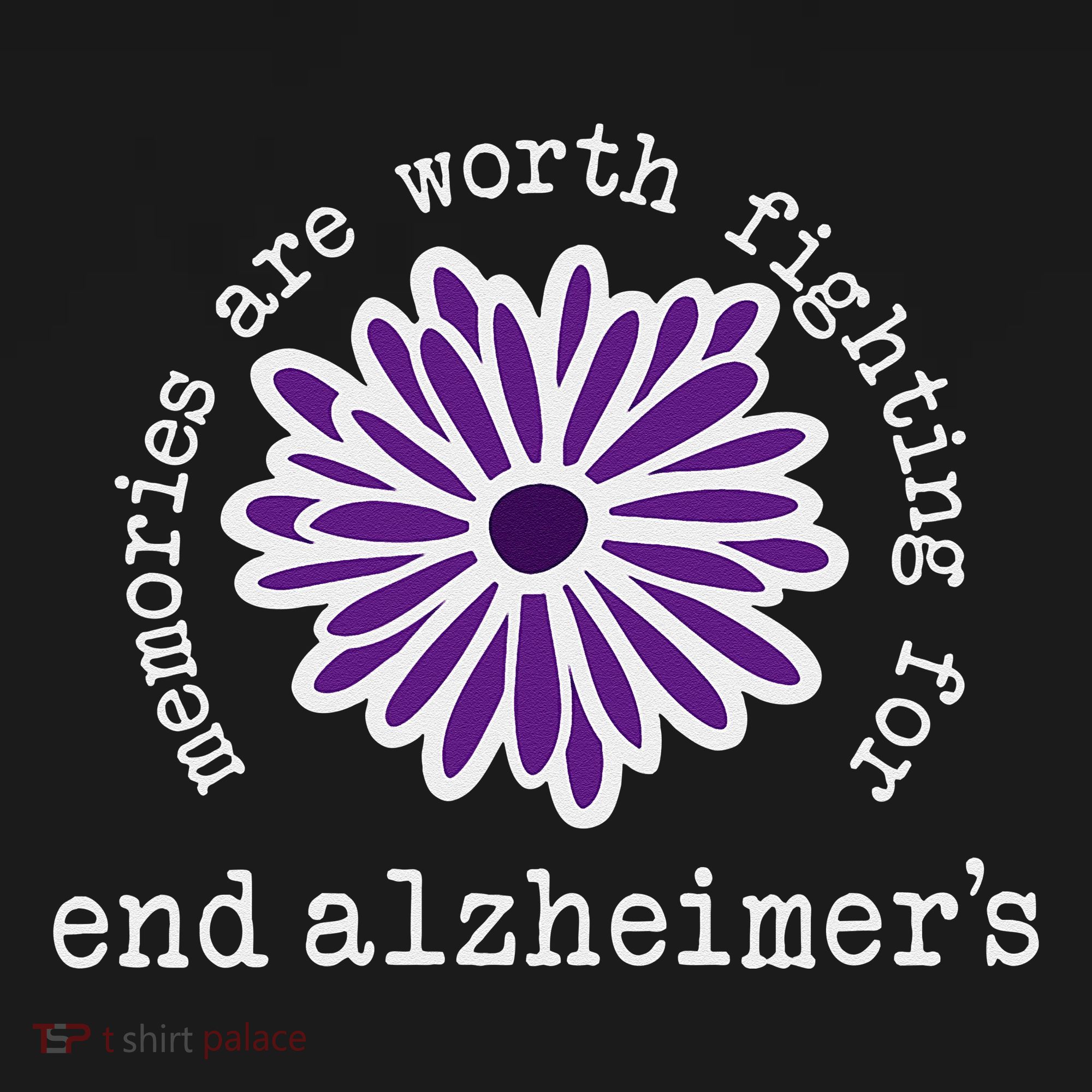 Alzheimers Awareness Memories Are Worth Fighting For Flower Sweatshirt