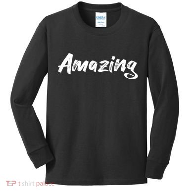 Amazing Kids Long Sleeve Shirt