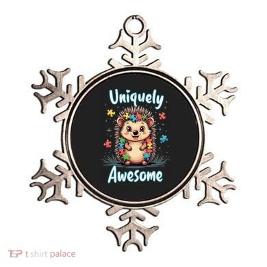 Autism Awareness Month Hedgehog Acceptance Neurodiversity Ornament