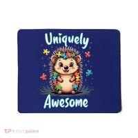 Autism Awareness Month Hedgehog Acceptance Neurodiversity Mousepad thumb 0