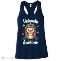 Autism Awareness Month Hedgehog Acceptance Neurodiversity Women's Tank Top thumb 0
