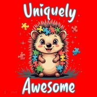 Autism Awareness Month Hedgehog Acceptance Neurodiversity Santa Hat thumb 1