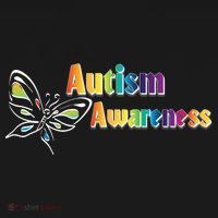 Autism Awareness Month Minimalist Butterfly Coaster thumb 2