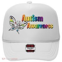 Autism Awareness Month Minimalist Butterfly Hat thumb 0