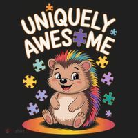 Autism Awareness Month Hedgehog Acceptance Neurodiversity Tumbler thumb 3