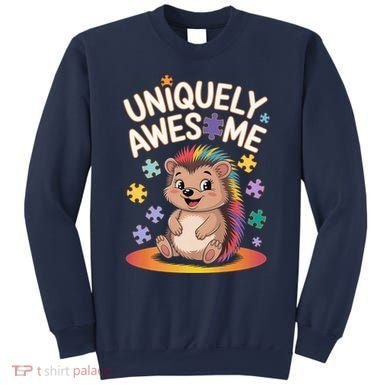 Autism Awareness Month Hedgehog Acceptance Neurodiversity Sweatshirt