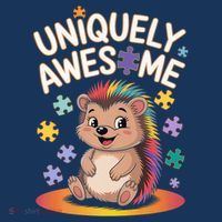 Autism Awareness Month Hedgehog Acceptance Neurodiversity Bucket Hat thumb 4