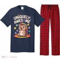 Autism Awareness Month Hedgehog Acceptance Neurodiversity Pajama Set thumb 0