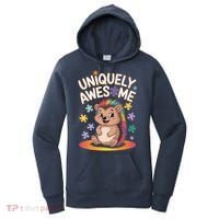 Autism Awareness Month Hedgehog Acceptance Neurodiversity Women's Hoodie thumb 0