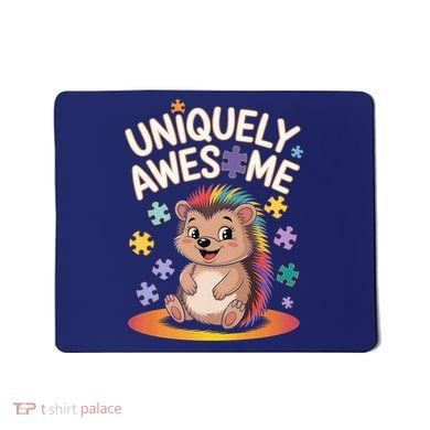Autism Awareness Month Hedgehog Acceptance Neurodiversity Mousepad