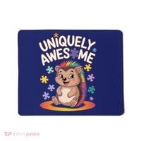 Autism Awareness Month Hedgehog Acceptance Neurodiversity Mousepad thumb 0