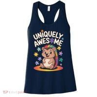 Autism Awareness Month Hedgehog Acceptance Neurodiversity Women's Tank Top thumb 0