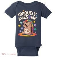 Autism Awareness Month Hedgehog Acceptance Neurodiversity Baby Bodysuit thumb 0