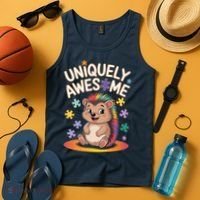 Autism Awareness Month Hedgehog Acceptance Neurodiversity Tank Top thumb 4