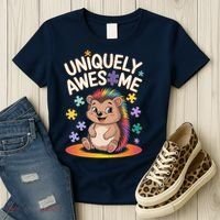 Autism Awareness Month Hedgehog Acceptance Neurodiversity Women's T-Shirt thumb 3