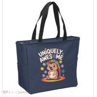 Autism Awareness Month Hedgehog Acceptance Neurodiversity Tote Bag thumb 2