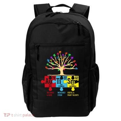 Autism Awareness Month Table Of Elements Backpack