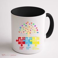 Autism Awareness Month Table Of Elements Coffee Mug thumb 1