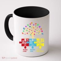 Autism Awareness Month Table Of Elements Coffee Mug thumb 0