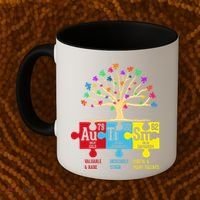 Autism Awareness Month Table Of Elements Coffee Mug thumb 2