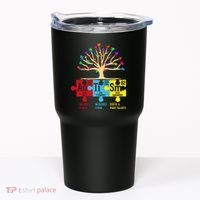 Autism Awareness Month Table Of Elements Tumbler thumb 0