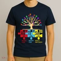 Autism Awareness Month Table Of Elements T-Shirt thumb 3