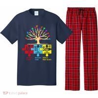 Autism Awareness Month Table Of Elements Pajama Set thumb 0