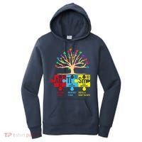 Autism Awareness Month Table Of Elements Women's Hoodie thumb 0