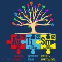 Autism Awareness Month Table Of Elements Baby Bodysuit thumb 2