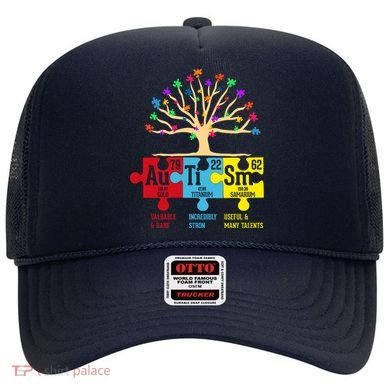 Autism Awareness Month Table Of Elements Hat