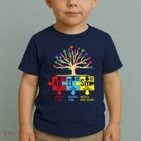 Autism Awareness Month Table Of Elements Toddler T-Shirt thumb 2