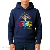 Autism Awareness Month Table Of Elements Kids Hoodie thumb 4