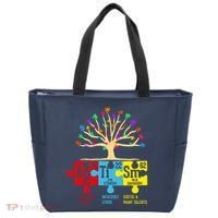 Autism Awareness Month Table Of Elements Tote Bag thumb 0