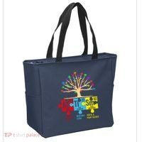 Autism Awareness Month Table Of Elements Tote Bag thumb 2