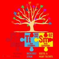 Autism Awareness Month Table Of Elements Santa Hat thumb 1