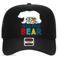 Autism Awareness Mama Bear Autistic Mom Gift Hat thumb 0