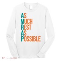 AMRAP As Much Rest As Possible Funny Long Sleeve Shirt thumb 0