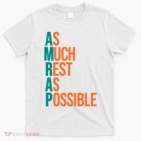 AMRAP As Much Rest As Possible Funny T-Shirt thumb 0