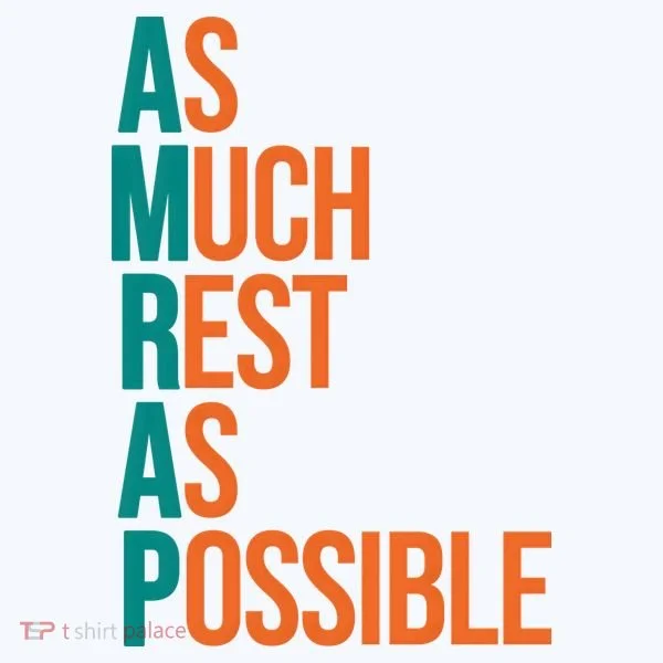 AMRAP As Much Rest As Possible Funny Bucket Hat
