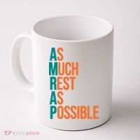 AMRAP As Much Rest As Possible Funny Coffee Mug thumb 0