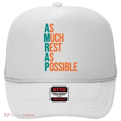AMRAP As Much Rest As Possible Funny Hat