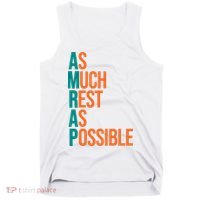 AMRAP As Much Rest As Possible Funny Tank Top thumb 0