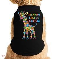 Autism Awareness Month April Puzzle Acceptance & Inclusion  Doggie Tank thumb 0