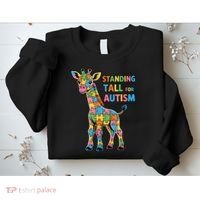 Autism Awareness Month April Puzzle Acceptance & Inclusion  Sweatshirt thumb 2