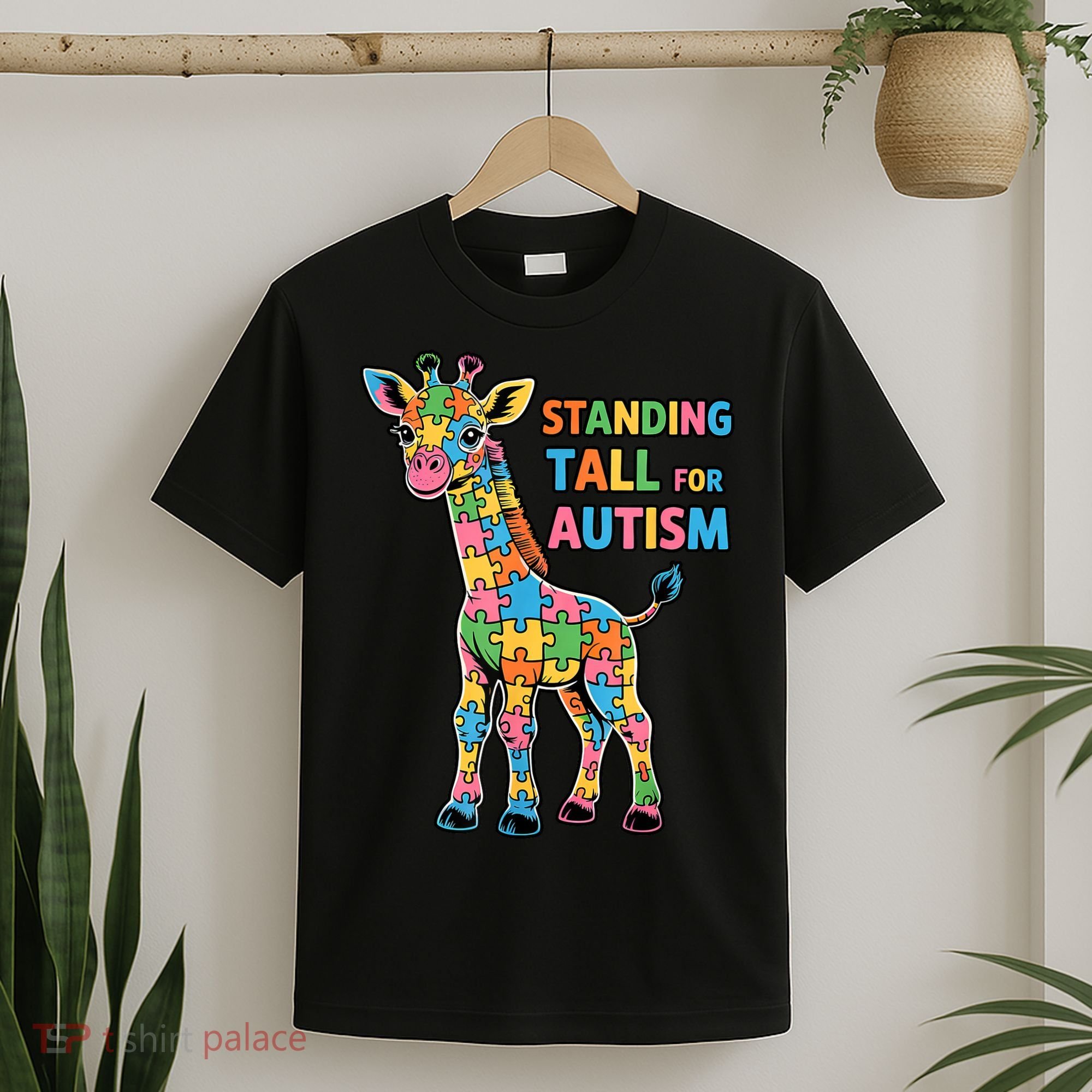 Autism Awareness Month April Puzzle Acceptance & Inclusion  T-Shirt