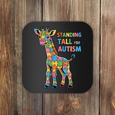 Autism Awareness Month April Puzzle Acceptance & Inclusion  Coaster