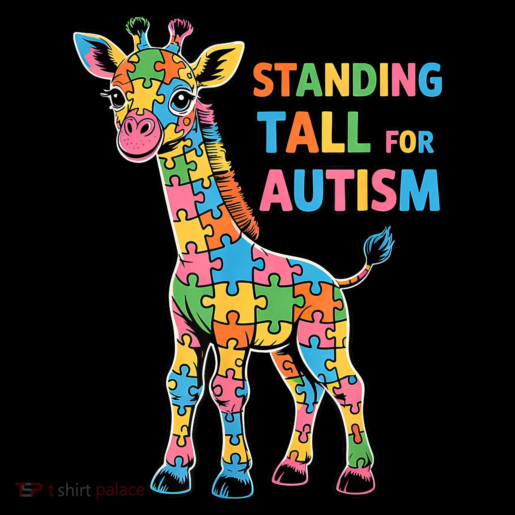 Autism Awareness Month April Puzzle Acceptance & Inclusion  Women's Hoodie